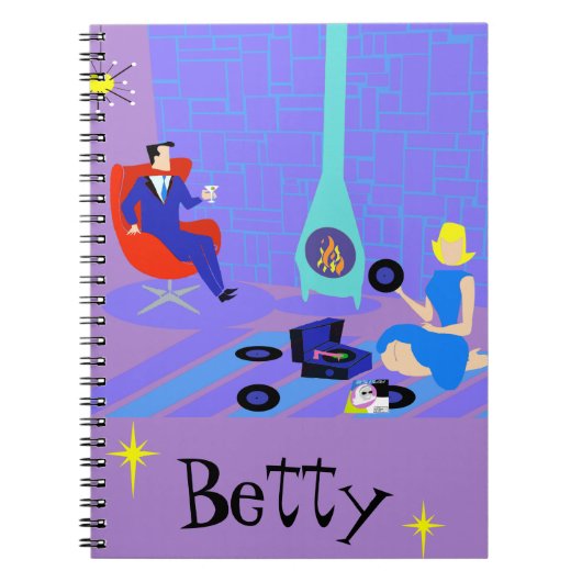 Rétro même à la maison le carnet (Devant)