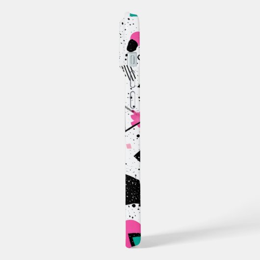 Retro Memphis Geometric Pattern (Côté gauche)