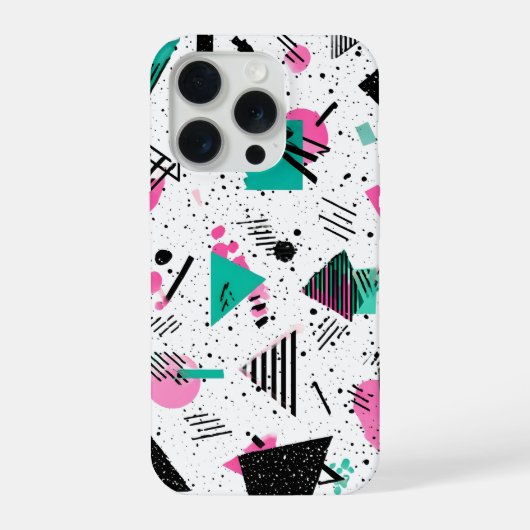 Retro Memphis Geometric Pattern (Verso)