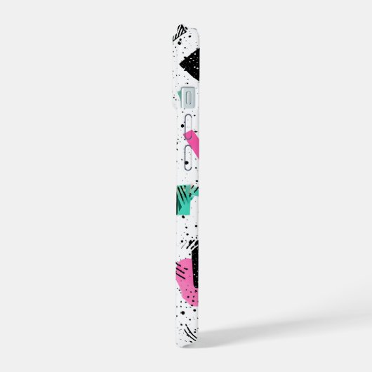 Retro Memphis Geometric Pattern (Côté gauche)