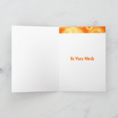 Rétro Merci orange d'anneaux (Intérieur)