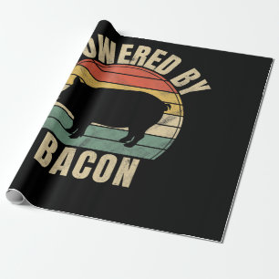 Retro met Bacon BBQ BBQ Lovers Cadeaupapier