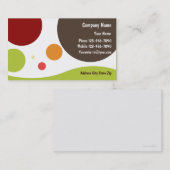 Retro Met Visitekaartjes gelijkgestelde (Voorkant / Achterkant)