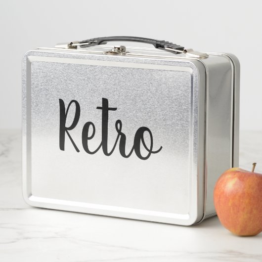 Retro-metalen lunchbox | Aangepaste cadeauideeën (In situ)