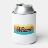 Retro Miami Blikjeskoeler (Blikje Voorkant)