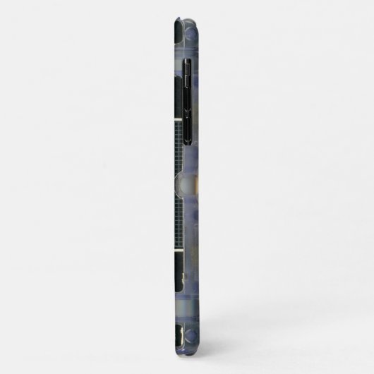 Retro Micro Audiotape Cassette gepersonaliseerde i Case-Mate iPhone Case (Achterkant/links)