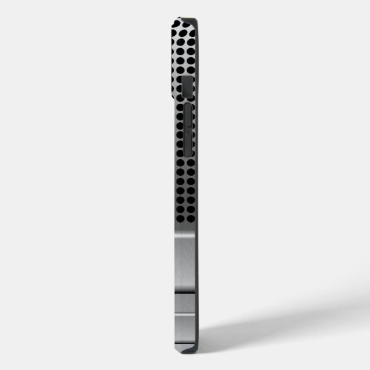 Retro Microfoonnaam Sjabloon Case-Mate iPhone Case (Achterkant / Links)