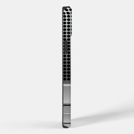 Retro Microfoonnaam Sjabloon Case-Mate iPhone Case (Achterkant / Rechts)