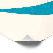 Retro Mid Century Atomic Space Age Abstract 20 Perfect Poster (Hoek)