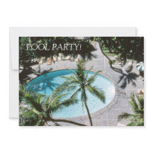 Retro Mid-Century Inspired Pool Party 1950's Theme