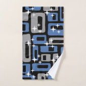 Retro Mid Century Modern Abstract Bad Handdoek (Handdoek)
