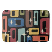 Retro Mid Century Modern Abstract Badmat (Voorkant)