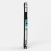 Retro Mid Century Modern Abstract patroon Case-Mate iPhone Case (Achterkant/rechts)