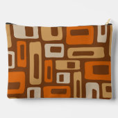 Retro Mid Century Modern Abstract patroon Etui (Achterkant)