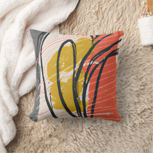 Retro Mid Century Modern Abstract patroon Kussen