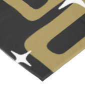 Retro Mid Century Modern Abstract Tafelkleed (Gekanteld)