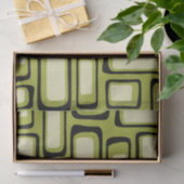 Retro Mid Century Modern Abstract Tissuepapier (Geschenk)