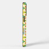 Retro Mid Century modern bloemmotief Case-Mate iPhone Case (Achterkant / Rechts)