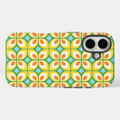 Retro Mid Century modern bloemmotief Case-Mate iPhone Case (Achterkant (horizontaal))