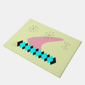 Retro Mid Century Modern Deurmat (Schuin)