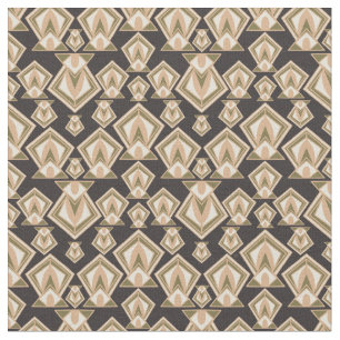 Retro Mid Century Modern Diamond Stof