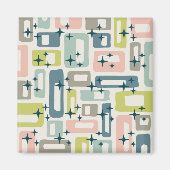 Retro Mid Century Modern Magneet (Voorkant)