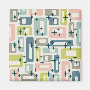 Retro Mid Century Modern Magneet
