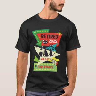 Retro Mid Century Modern onder nieuwe leiding Zie T-shirt