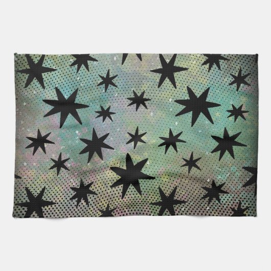 Retro Mid-Century Modern Theedoek (Horizontaal)