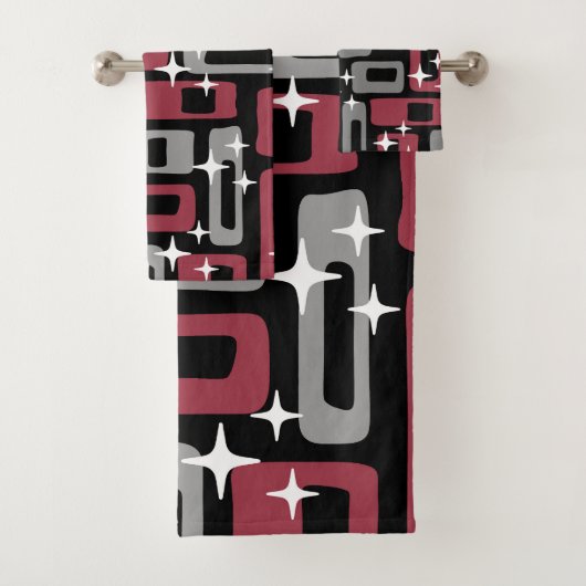 Retro Mid-Century Moderne Abstrait (En situation)