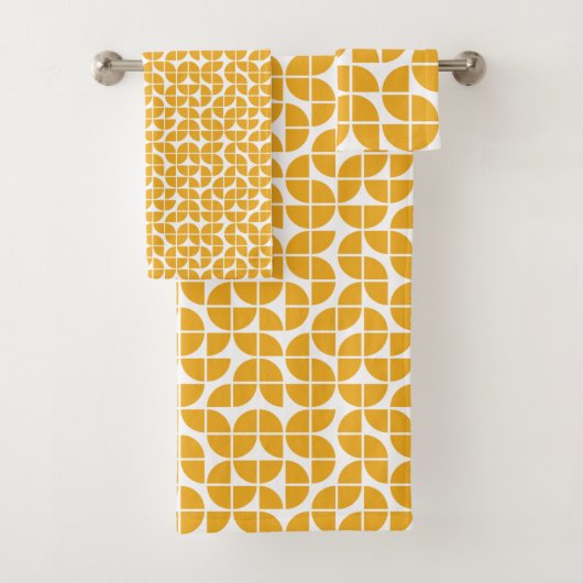 Retro Mid Century moderne Jaune (En situation)