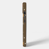 Retro Mid Mod Starburst Sky Veelkleurige Case-Mate iPhone Case (Achterkant / Links)