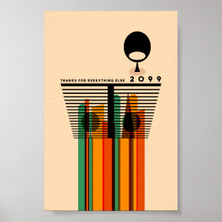 Retro , Middeleeuwse esthesie Poster