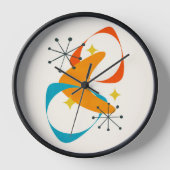 Retro Midden Eeuw Atoom Space Age Abstract 20 (Voorkant)