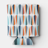 Retro midden-eeuw, dalingspatroon. blikjeskoeler (Achterkant)