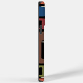 Retro Midden Eeuw Modern Abstract Case-Mate iPhone Case (Achterkant / Rechts)