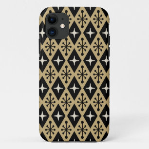Retro Midden Eeuw Modern Diamant Ster Explosie Pat iPhone 11 Hoesje