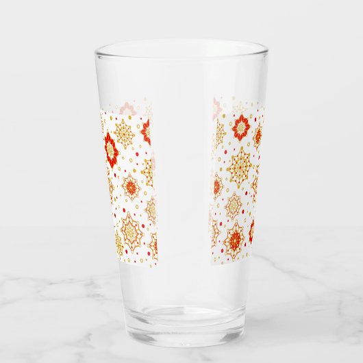 Retro Midden-eeuws modern design Glas (Rechts)