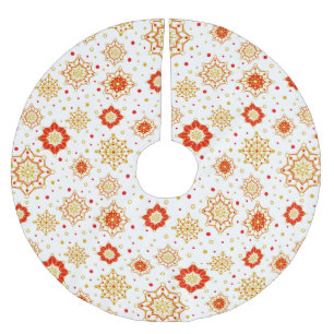 Retro Midden-eeuws modern design Kerstboom Rok