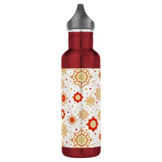 Retro Midden-eeuws modern design Waterfles (Links)