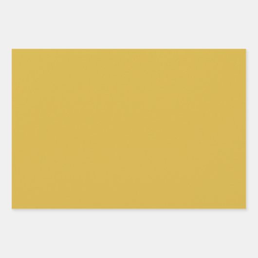 Retro Mideeuw Modern Hourglass Abstracte mosterd Inpakpapier Vel (Voorkant 3)