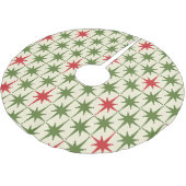 Retro Mideeuwse moderne kerstuitbarstingen Kerstboom Rok (Gekanteld)