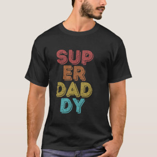 retro Mijn favoriete mensen noemen me papa sup T-shirt