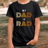Retro Mijn vader is Rad Kinderen Vaderdag T-shirt