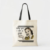 Retro Mimi T-shirts en Giften Tote Bag (Voorkant)