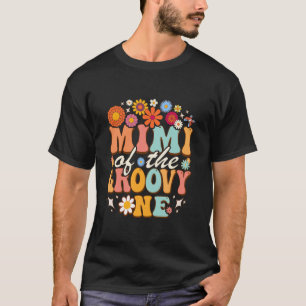Retro Mimi van de Groovy One Matching Family Birth T-shirt
