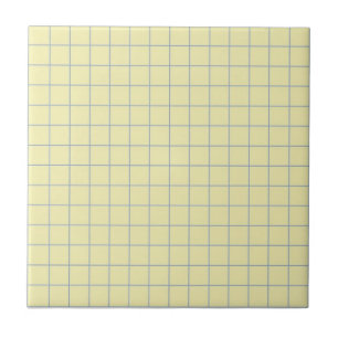 Rétro minimaliste à carreaux crème pâle et violet