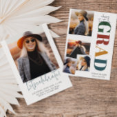 Retro Minimalistisch Modern Verticaal 5 Pics Afstu Kaart