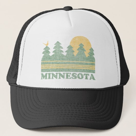 Retro Minnesota Trucker Pet (Voorkant)
