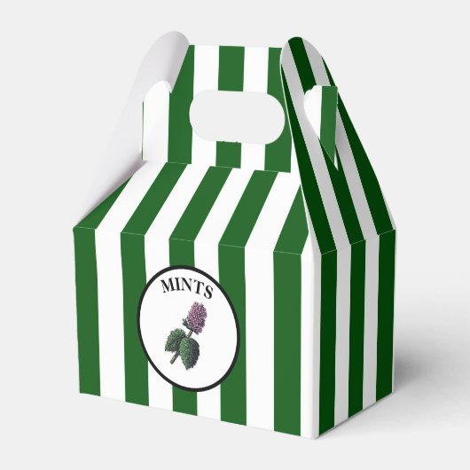 Retro Mint Bedankdoosjes (Voorkant Zijde)